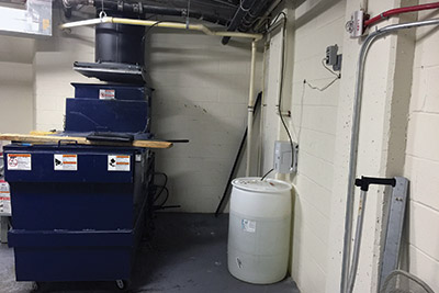 Trash Chutes and Garbage Collection