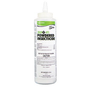 White squeeze bottle with green and white label