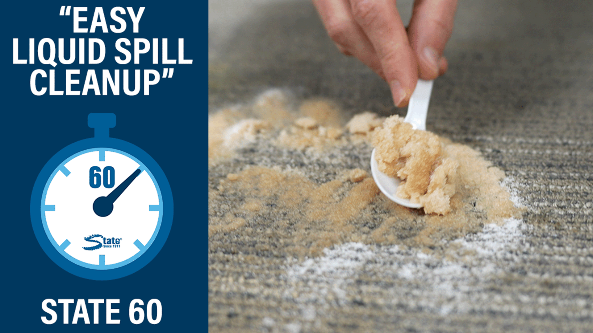Easy Liquid Spill Cleanup