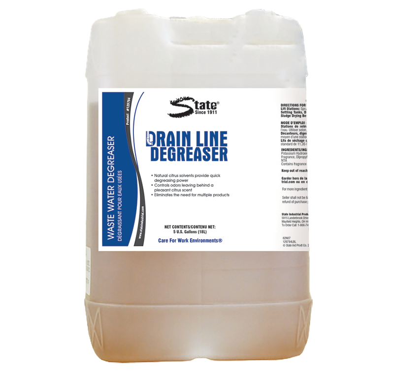 Drain Line Degreaser 5 Gallons