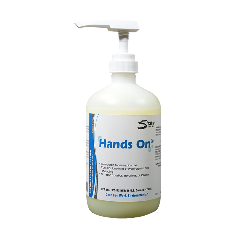 Hands On 16 oz bottle